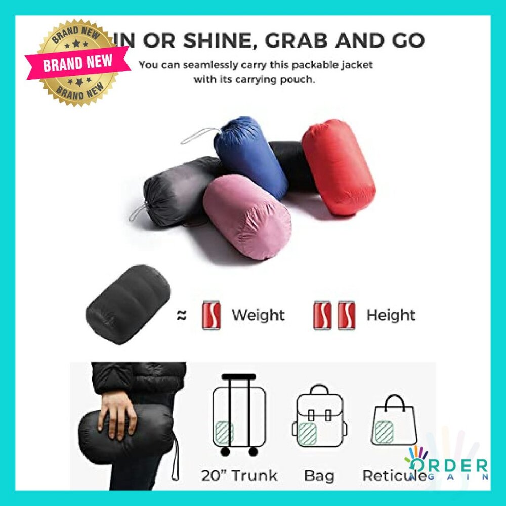 Packable Ultra Lightweight Down Puffer Jacket Chi… - image 5